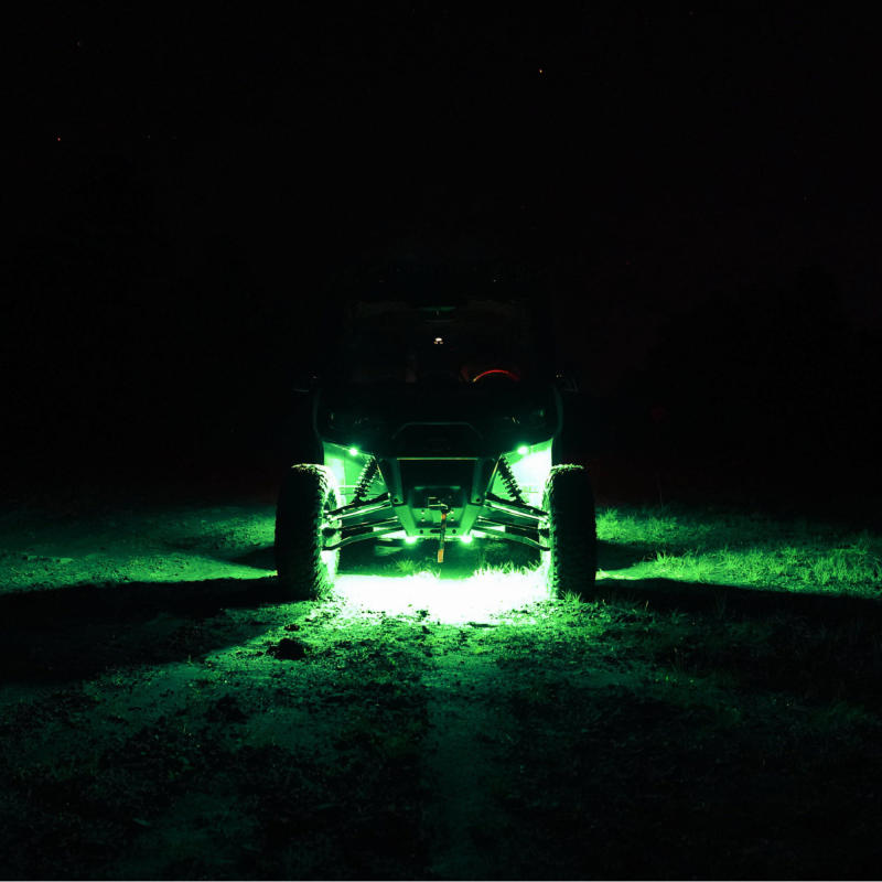 KC HiLiTES Light Bars & Cubes KC HiLiTES Cyclone V2 LED - Replacement Lens - Green - Single