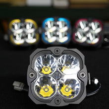 Load image into Gallery viewer, KC HiLiTES Light Bars &amp; Cubes KC HiLiTES FLEX ERA 4 Color Bezel Ring Black (ea)