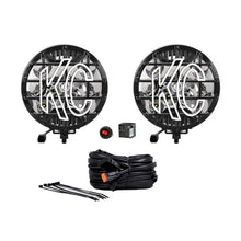 Load image into Gallery viewer, KC HiLiTES Light Bars &amp; Cubes KC HiLiTES SlimLite 6in. LED Light 50w Spot Beam (Pair Pack System) - Black