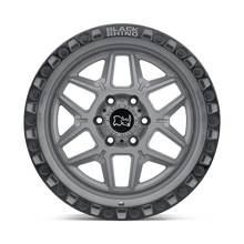 Load image into Gallery viewer, BR KELSO 17X9 6X135 +0 87 BTL GRY BLK