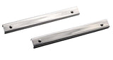 Jeep CJ5 Entry Guards Pair 55-83 CJ5 Polished Silver Kentrol - Kentrol - 30415