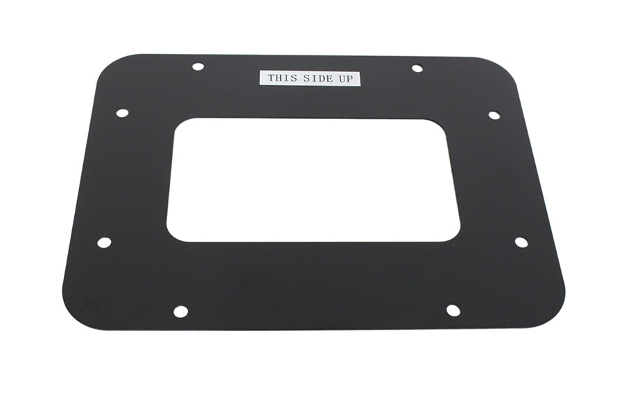 Kentrol License Plate Bracket Jeep JK BackSide License Plate Mount with LED's 07-18 Wrangler JK Textured Black Kentrol