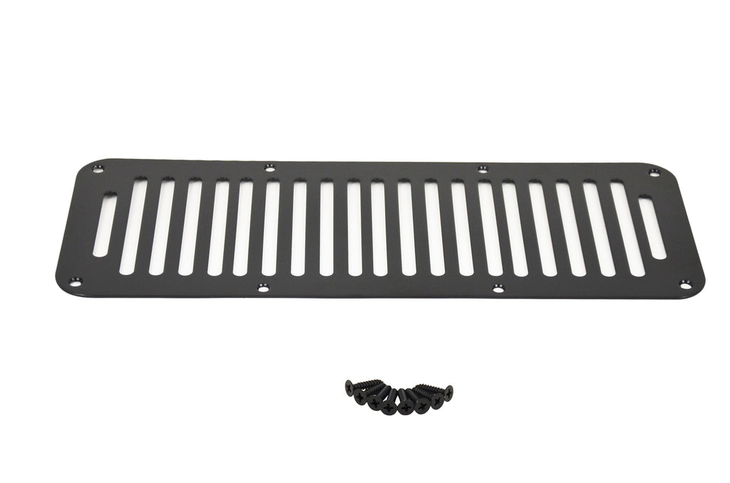 Kentrol Hood Vent Jeep YJ Hood Vent 8 Holes 87-95 Wrangler TJ Powdercoat Black Kentrol