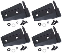 Load image into Gallery viewer, Kentrol Doors Kentrol 07-18 Jeep Wrangler JK Door Hinge Set 4 Pieces 2 Door - Textured Black