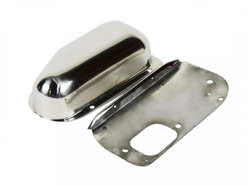 Kentrol Windows Kentrol 76-86 Jeep Wiper Motor Cover CJ - Polished Silver