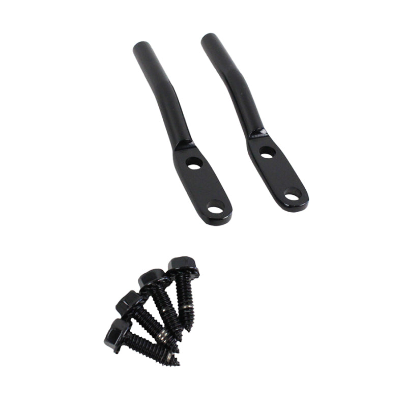 Kentrol Doors Kentrol 76-95 Jeep CJ/Wrangler YJ Door Strap Pins Pair - Powdercoat Black