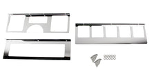 Load image into Gallery viewer, Kentrol Dash &amp; Interior Trim Kentrol 87-95 Jeep Wrangler YJ Dash Overlay Set (3 pieces) - Polished Silver