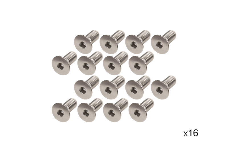 Kentrol Windows Kentrol 87-95 Jeep Wrangler YJ Windshield Bolts 16 Pack Stainless