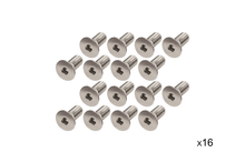 Load image into Gallery viewer, Kentrol Windows Kentrol 87-95 Jeep Wrangler YJ Windshield Bolts 16 Pack Stainless