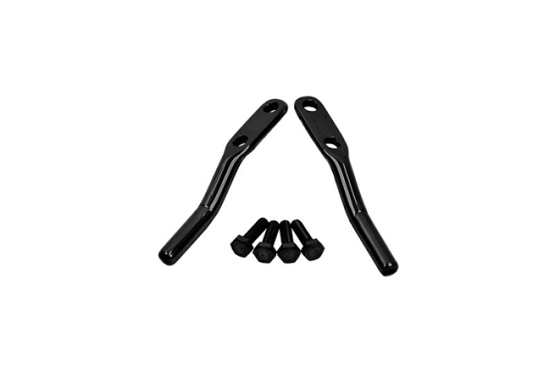 Kentrol Doors Kentrol 97-06 Jeep Wrangler TJ Door Strap Pins Pair - Powdercoat Black