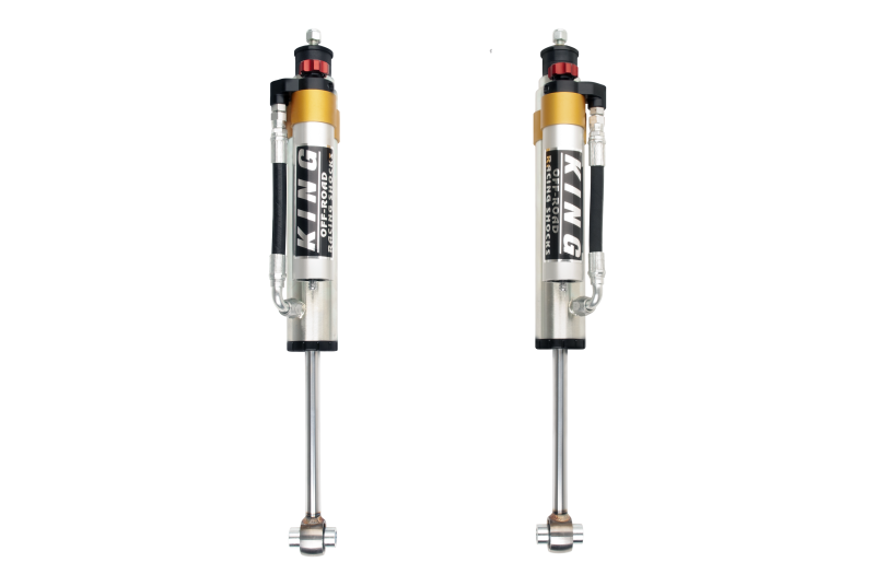 King Shocks Shocks and Struts King Shocks 90-12 Mercedes-Benz G-Class Rear 2.5 Dia Piggy Hose Reservoir w/Adjuster (Pair)