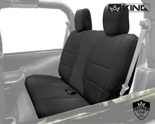 Load image into Gallery viewer, King4WD Seat Cover Jeep JK Seat Covers 10 Piece Neoprene Seat Covers Black/Black For 08-12 Wrangler JK 2 Door King 4WD - King4WD - 11010301