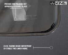 Load image into Gallery viewer, King4WD Soft Tops Jeep YJ Replacement Soft Top Tinted Windows For 87-95 Wrangler YJ Black Diamond King 4WD - King4WD - 14011235