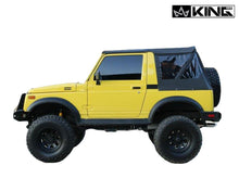 Load image into Gallery viewer, King4WD Soft Tops Samurai Replacement Soft Top Tinted Windows For 86-94 Suzuki Samurai Black Diamond King 4WD - King4WD - 14011035