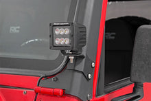 Load image into Gallery viewer, LED Light Mount | Lower A-Pillar | Pod | Jeep Wrangler TJ (97-06)/Wrangler Unlimited (04-06)