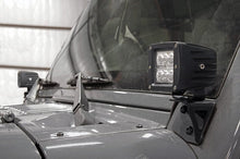 Load image into Gallery viewer, LED Light Mount | Lower Windshield | Pod | Jeep Wrangler JK/Wrangler Unlimited (07-18)