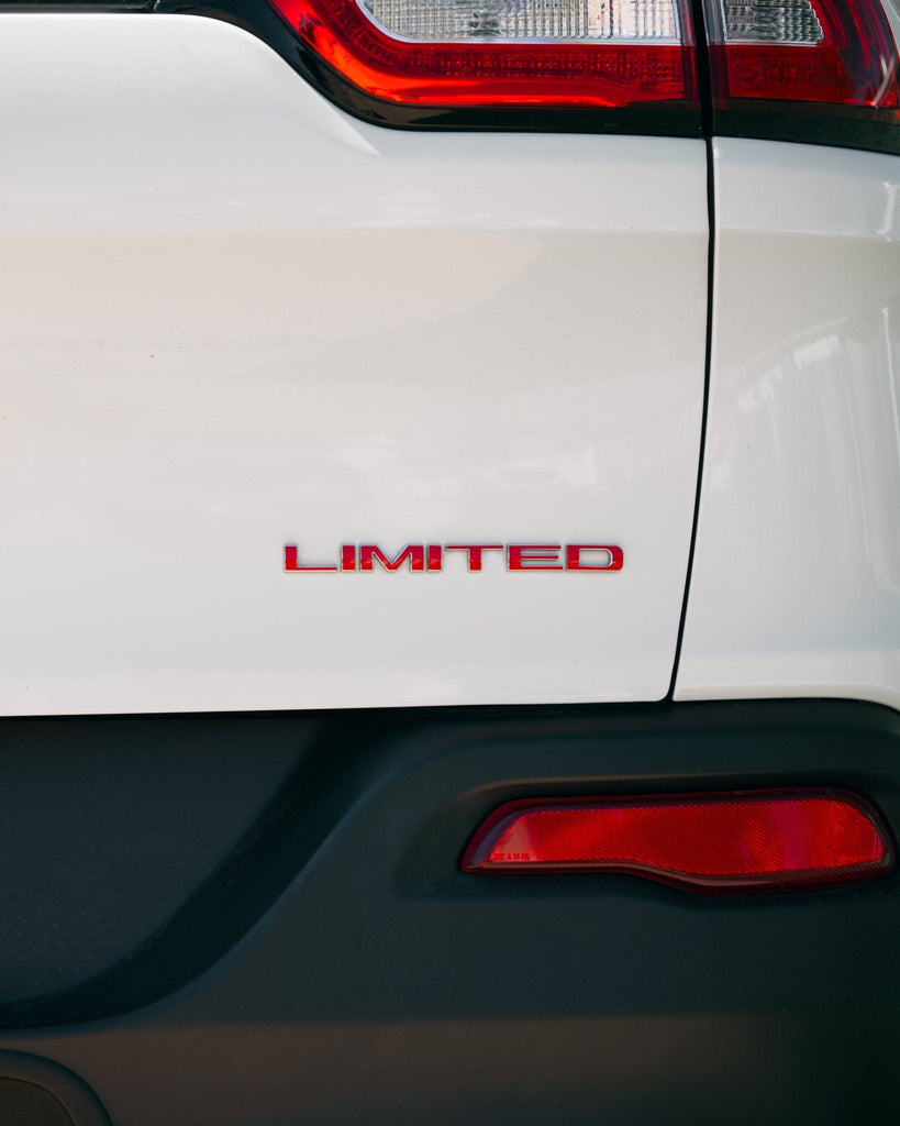 LIMITED Emblem Overlay Decal for Jeep – Vinyl Badge Sticker