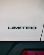 Load image into Gallery viewer, LIMITED Emblem Overlay Decal for Jeep – Vinyl Badge Sticker