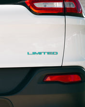 Load image into Gallery viewer, LIMITED Emblem Overlay Decal for Jeep – Vinyl Badge Sticker