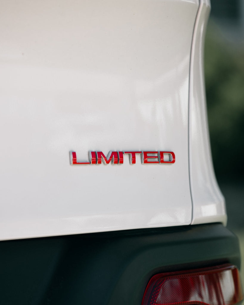 LIMITED Emblem Overlay Decal for Jeep – Vinyl Badge Sticker