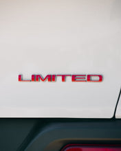 Load image into Gallery viewer, LIMITED Emblem Overlay Decal for Jeep – Vinyl Badge Sticker