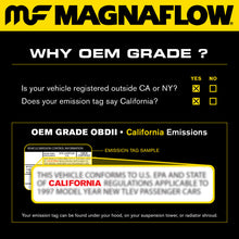 Load image into Gallery viewer, Magnaflow Catalytic Converter Direct Fit MagnaFlow Conv Direct Fit OEM 12-17 Jeep Wrangler 3.6L Underbody