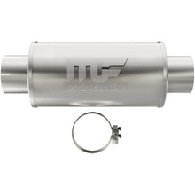 Load image into Gallery viewer, Magnaflow Muffler MagnaFlow Muffler Mag DSL SS 7x7x14 4in Inlet 4in Outlet