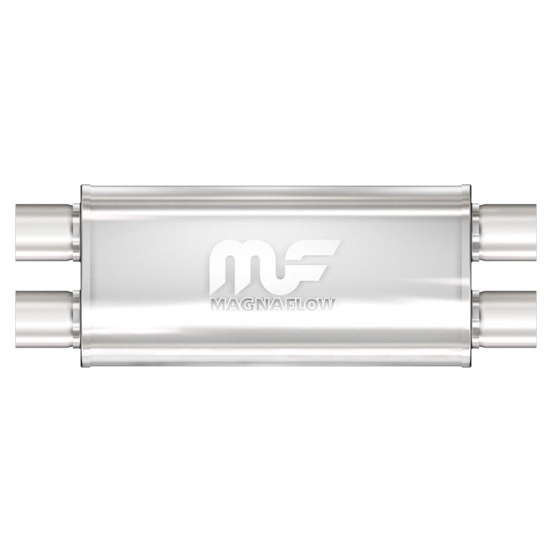 Magnaflow Muffler MagnaFlow Muffler Mag SS 18X5X8 2.5 D/D