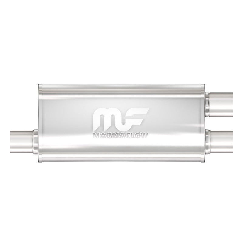 Magnaflow Muffler MagnaFlow Muffler Mag SS 18X5X8 2.5X2.25/2.25