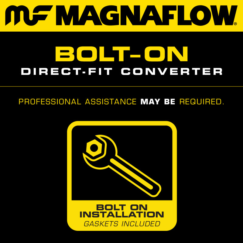 Magnaflow Catalytic Converter Universal MagnaFlow Smooth Trans X 3/3 X 14 SS