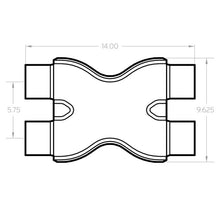 Load image into Gallery viewer, Magnaflow Catalytic Converter Universal MagnaFlow Smooth Trans X 3/3 X 14 SS