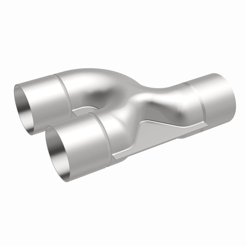 Magnaflow Catalytic Converter Universal MagnaFlow Smooth Trans Y 2.50inch SS 90 deg.