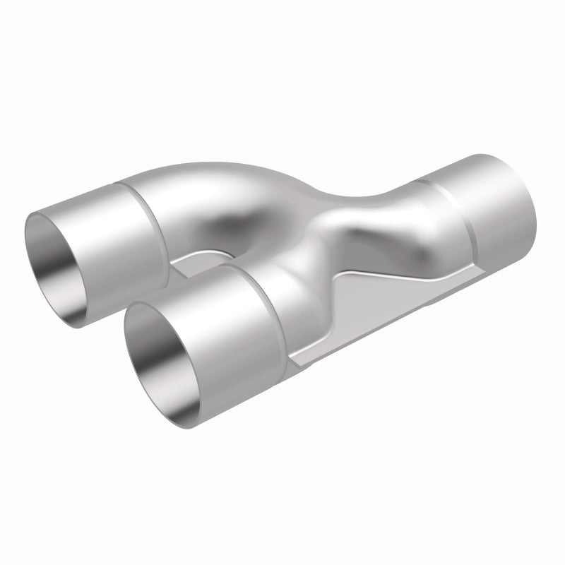 Magnaflow Catalytic Converter Universal MagnaFlow Smooth Trans Y 2.50inch SS 90 deg.