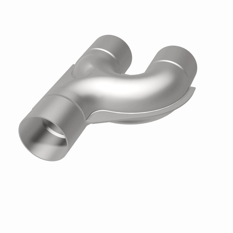 Magnaflow Catalytic Converter Universal MagnaFlow Smooth Trans Y 2.50inch SS 90 deg.