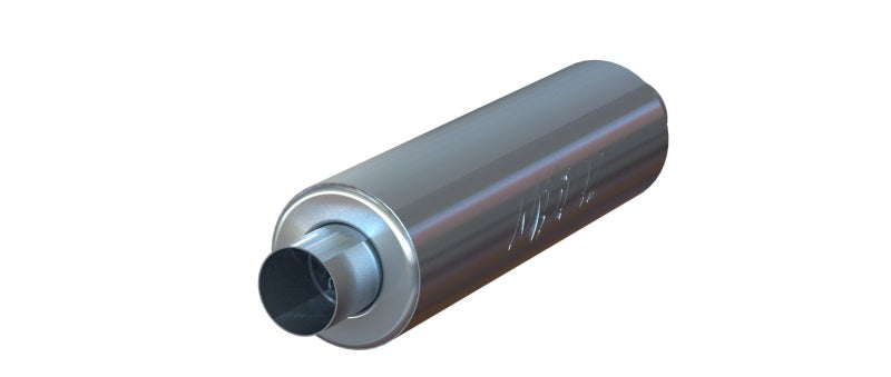 MBRP Muffler MBRP Universal 3in ID Inlet/Outlet 26in Single Chambered Muffler Aluminum (NO DROPSHIP)