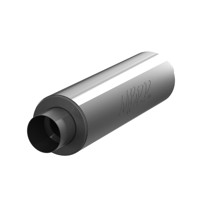 MBRP Steel Tubing MBRP Universal 5in ID Inlet/Outlet 31in Single Muffler Aluminum (NO DROPSHIP)