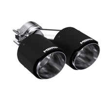 Load image into Gallery viewer, MBRP Tips MBRP Universal Carbon Fiber Dual Tip 4in OD/2.5in Inlet