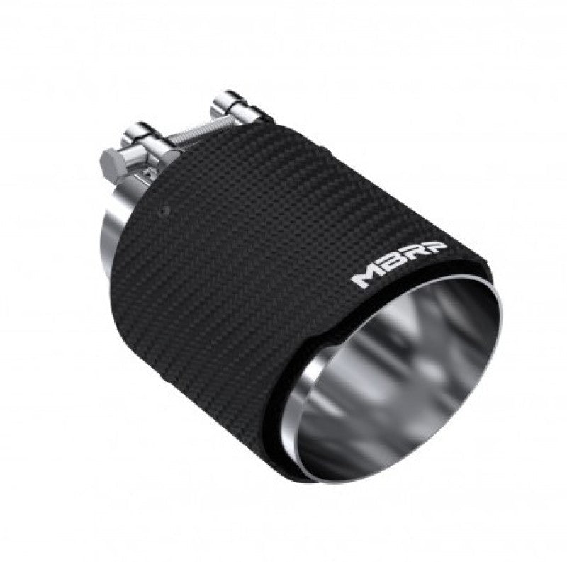 MBRP Tips MBRP Universal Carbon Fiber Dual Wall Tip 4.5in OD/3in Inlet/6.13in L