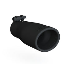 Load image into Gallery viewer, MBRP Tips MBRP Universal Tip 2.5 O.D. Oval End 3.75 Inlet 10in length - Black Finish