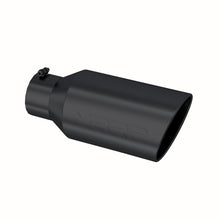 Load image into Gallery viewer, MBRP Tips MBRP Universal Tip 8in OD Rolled End 5in Inlet 18in Length T304 - Black