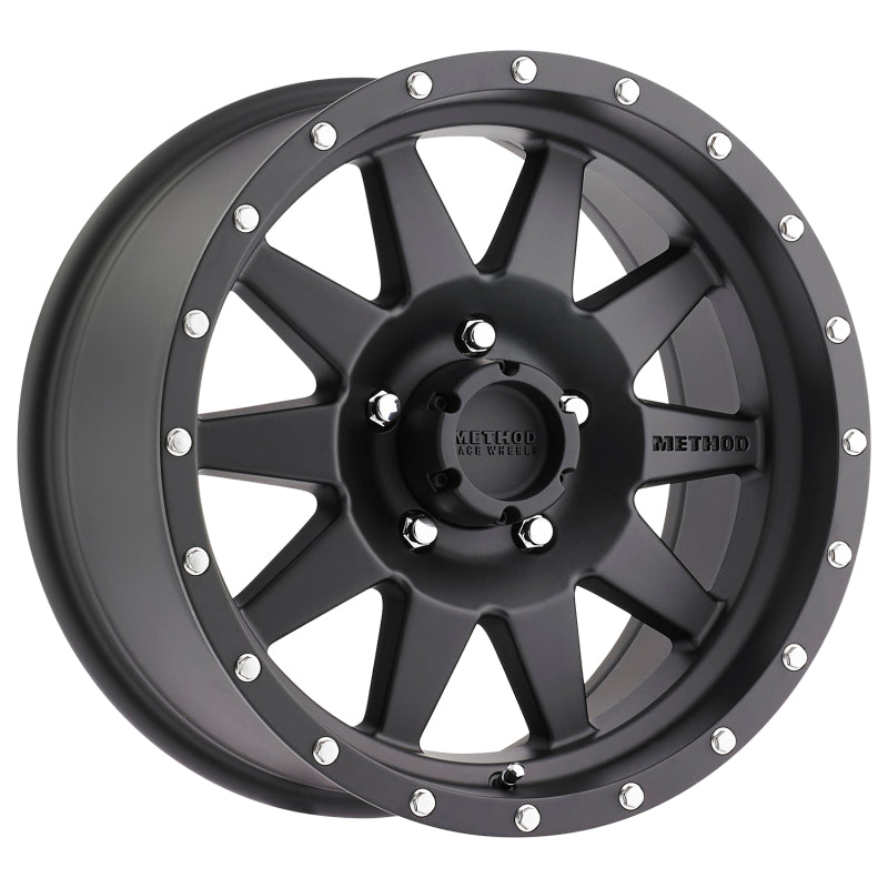 Method Wheels Wheels - Cast Method MR301 The Standard 17x9 -12mm Offset 5x4.5 83mm CB Matte Black Wheel