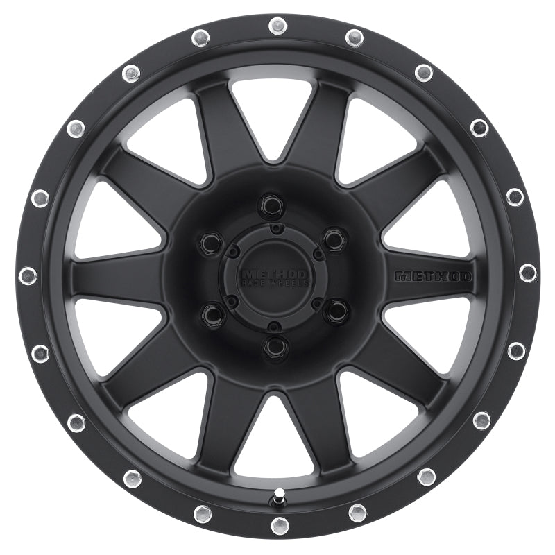 Method Wheels Wheels - Cast Method MR301 The Standard 17x9 -12mm Offset 6x5.5 108mm CB Matte Black Wheel