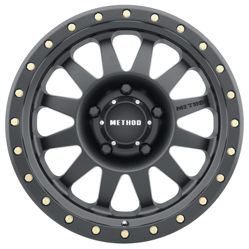 Method Wheels Wheels - Cast Method MR304 Double Standard 15x8 -24mm Offset 5x4.5 83mm CB Matte Black Wheel