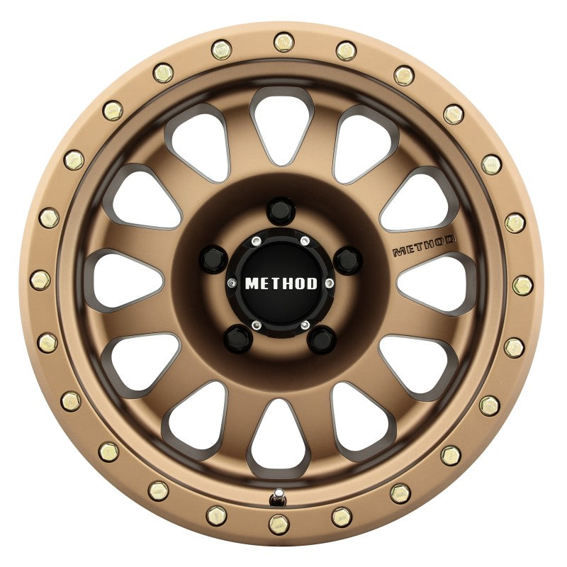 Method Wheels Wheels - Cast Method MR304 Double Standard 17x8.5 0mm Offset 5x5 94mm CB Method Bronze Wheel