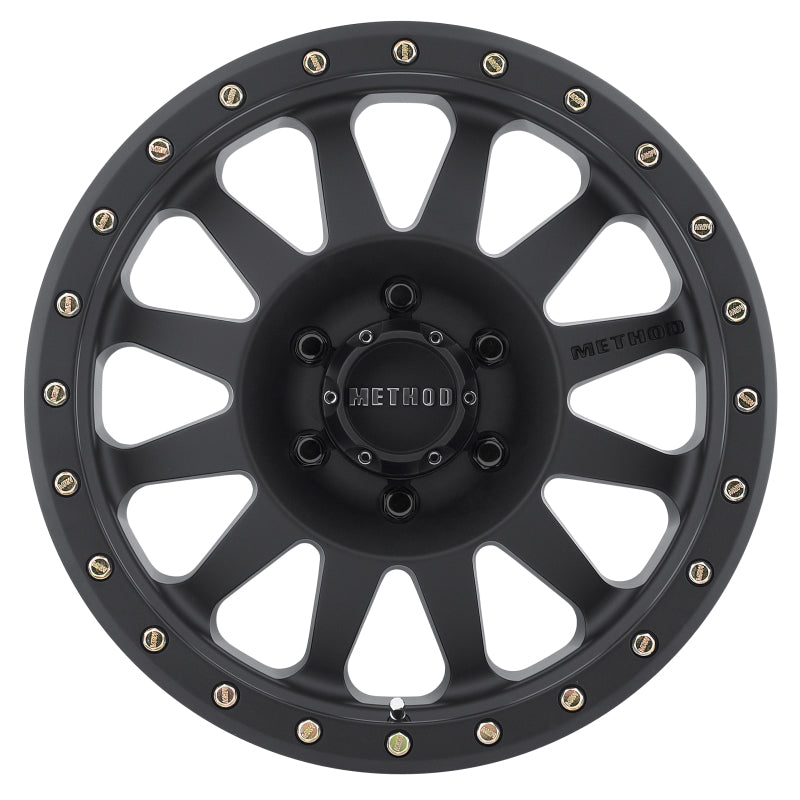 Method Wheels Wheels - Cast Method MR304 Double Standard 17x8.5 0mm Offset 6x5.5 108mm CB Matte Black Wheel