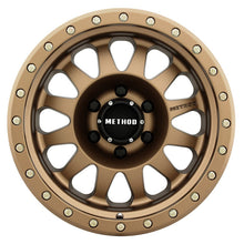 Load image into Gallery viewer, Method Wheels Wheels - Cast Method MR304 Double Standard 17x8.5 0mm Offset 6x5.5 108mm CB Method Bronze Wheel