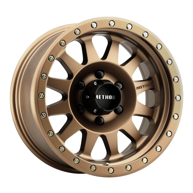 Method Wheels Wheels - Cast Method MR304 Double Standard 17x8.5 0mm Offset 6x5.5 108mm CB Method Bronze Wheel