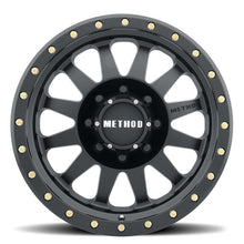 Load image into Gallery viewer, Method Wheels Wheels - Cast Method MR304 Double Standard 17x8.5 0mm Offset 8x6.5 130.81mm CB Matte Black Wheel