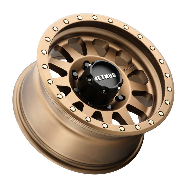 Method Wheels Wheels - Cast Method MR304 Double Standard 17x8.5 0mm Offset 8x6.5 130.81mm CB Method Bronze Wheel