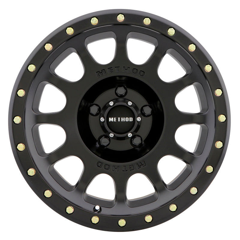 Method Wheels Wheels - Cast Method MR305 NV 17x8.5 0mm Offset 5x4.5 83mm CB Matte Black Wheel